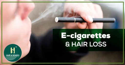 E-cigarettes and hair loss