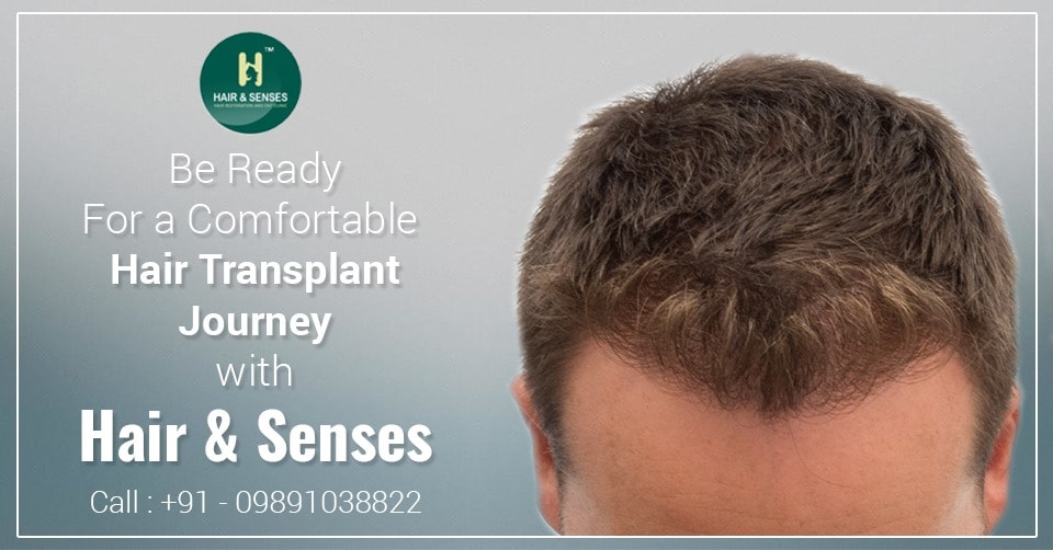 comfortable hair transplant